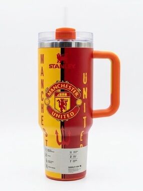Stanley Manchester United Travel Tumbler - Red & Orange
